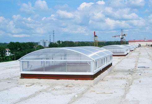 圓拱型排煙天窗